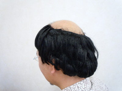 帽子を取ると・・・