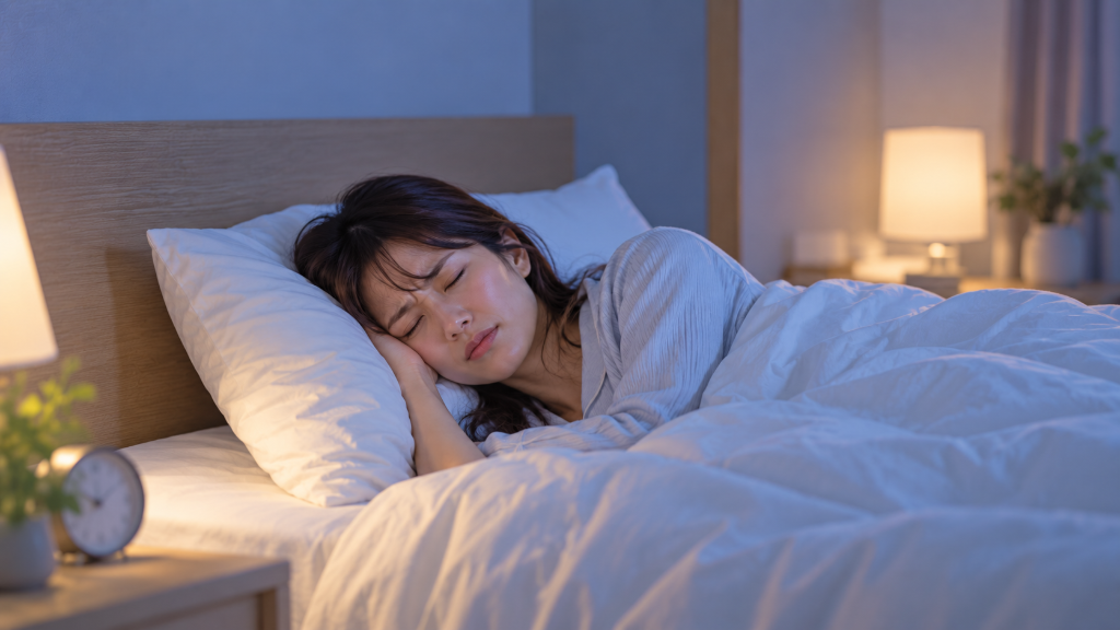 眠りが浅い・口呼吸・いびきが気になる